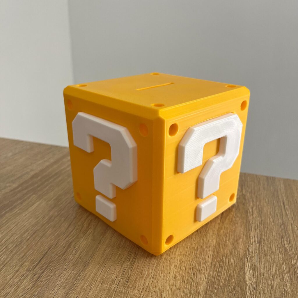 Caja alcancía de Mario Bros