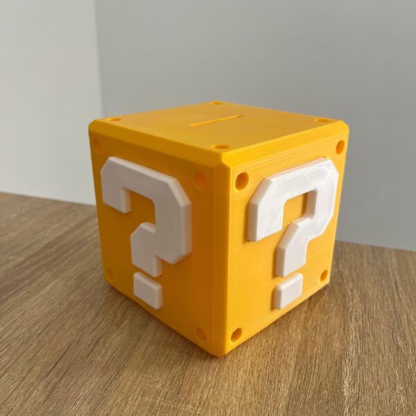 Caja alcancía de Mario Bros