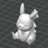 Pikachu diseño 3D