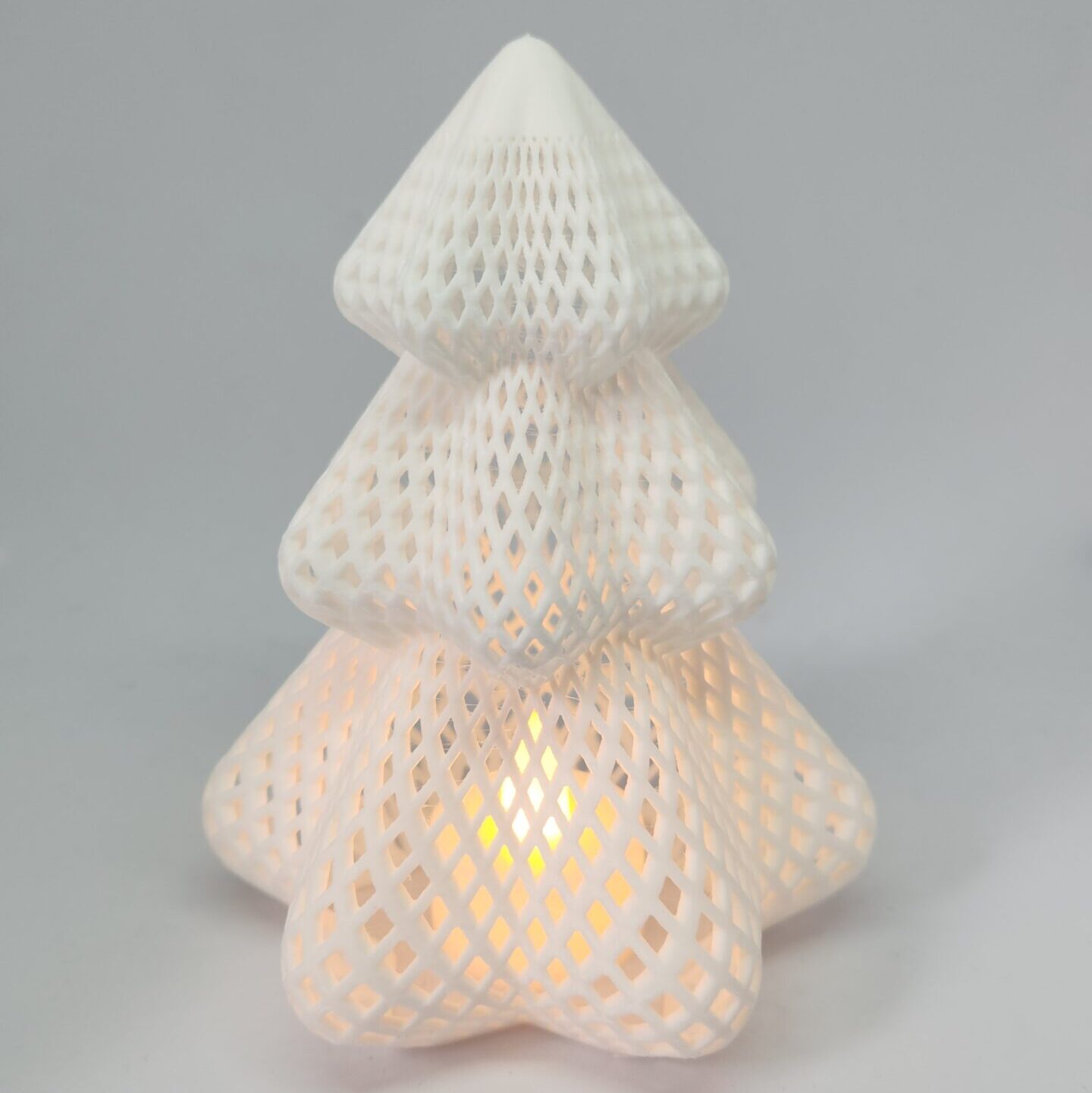 Arbol de navidad con hueco para vela de pilas Arbol de navidad con hueco para vela de pilas