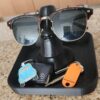 Organizador de gafas con bandeja para llaves estilo Moai en impresión 3D Organizador de gafas con bandeja para llaves estilo Moai en impresión 3D