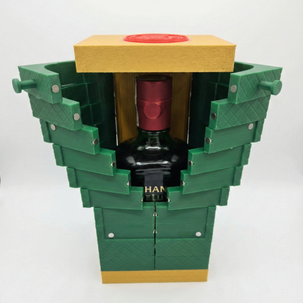 estuche de lujo para whisky