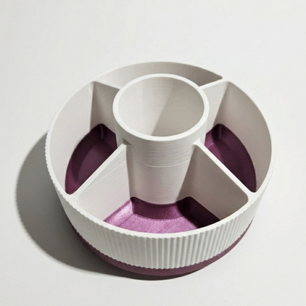 Organizador redondo multifuncional