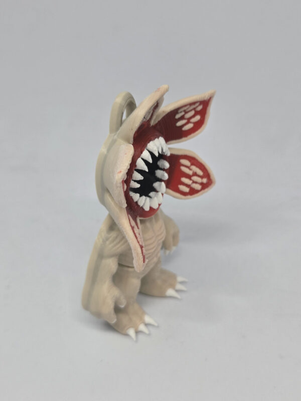 Demogorgon Stranger Things figura 3D vista lateral