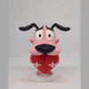 Coraje el Perro Cobarde figura detalle Figura Coraje el Perro Cobarde detalle del corazon