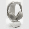 Soporte audifonos diadema ondulado blanco Soporte para audifonos de diadema impreso en 3D diseno ondulado