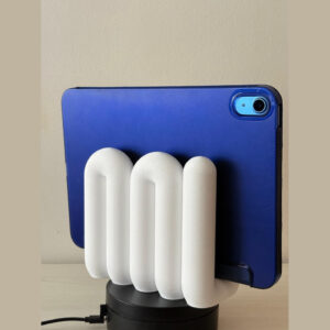 Soporte para tablet iPad impreso en 3D diseno de tubos