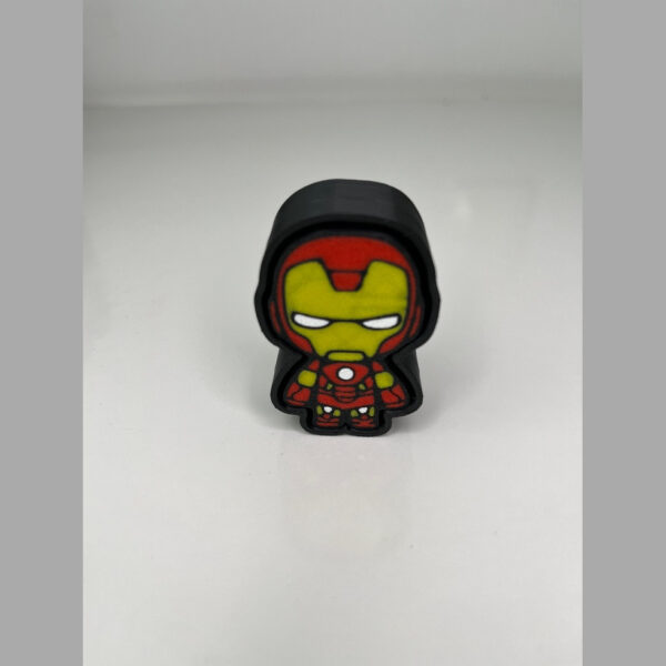 Clicker Iron Man antiestres fidget impreso en 3D - ModelIQ 3D Clicker Iron Man antiestres fidget impreso en 3D - ModelIQ 3D