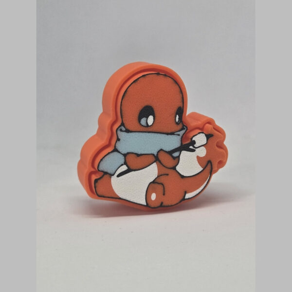 Clicker Charmander bebe antiestres fidget impreso en 3D - ModelIQ 3D Clicker Charmander bebe antiestres fidget impreso en 3D - ModelIQ 3D