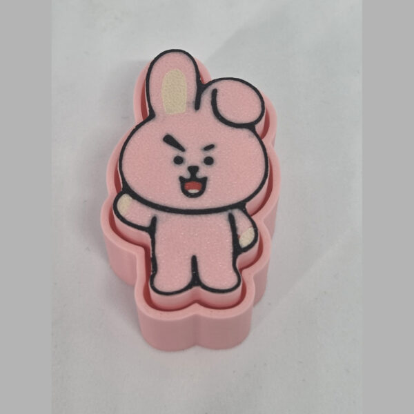 Clicker Cooky BT21 antiestres fidget impreso en 3D - ModelIQ 3D Clicker Cooky BT21 antiestres fidget impreso en 3D - ModelIQ 3D