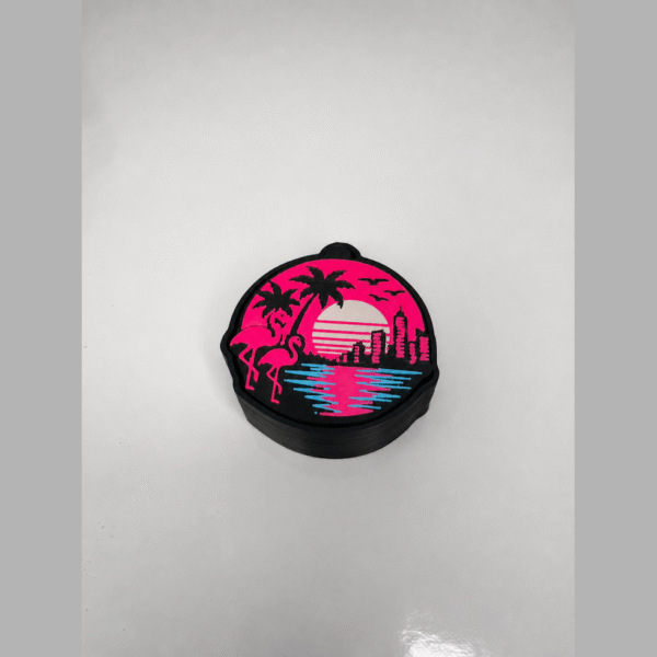 Clicker GTA VI Vice City antiestres fidget impreso en 3D - ModelIQ 3D Clicker GTA VI Vice City antiestres fidget impreso en 3D - ModelIQ 3D