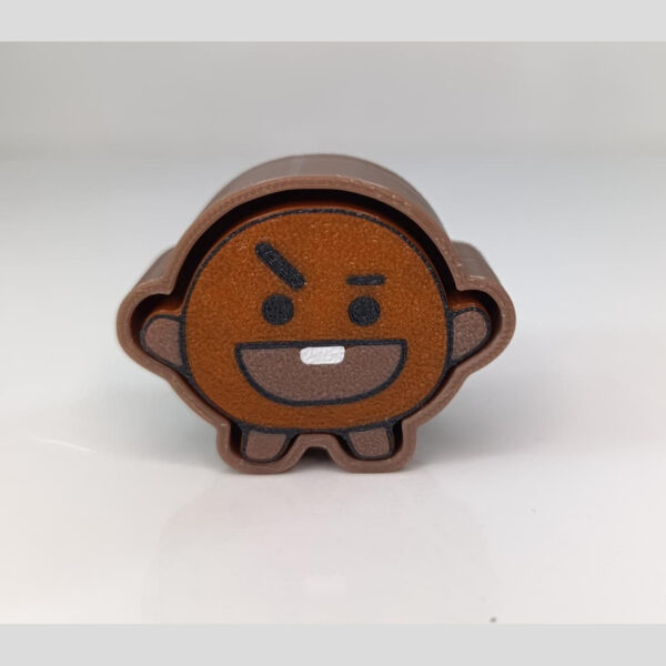 Clicker Shooky BT21 antiestres fidget impreso en 3D - ModelIQ 3D Clicker Shooky BT21 antiestres fidget impreso en 3D - ModelIQ 3D