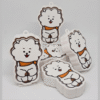 Clicker RJ BT21 antiestres fidget llavero impreso en 3D - ModelIQ 3D Clicker RJ BT21 antiestres fidget llavero impreso en 3D - ModelIQ 3D