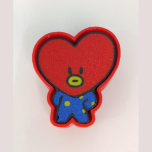 Clicker Tata BT21 antiestres fidget impreso en 3D - ModelIQ 3D Clicker Tata BT21 antiestres fidget impreso en 3D - ModelIQ 3D