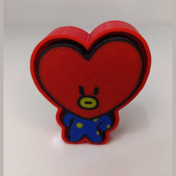 Clicker Tata BT21 antiestres fidget impreso en 3D - ModelIQ 3D Clicker Tata BT21 antiestres fidget impreso en 3D - ModelIQ 3D