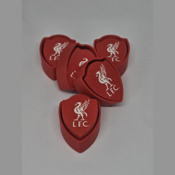 Clicker Liverpool Antiestres Fidget Impreso 3d Clicker Liverpool Antiestres Fidget Impreso 3d