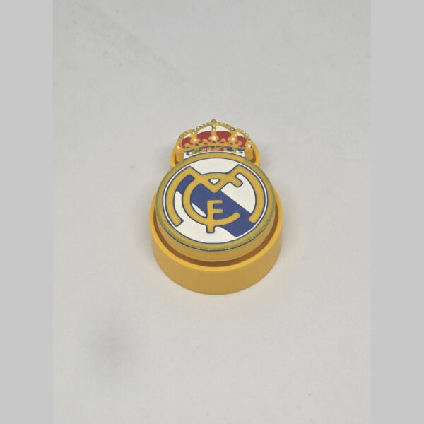 Clicker Real Madrid Antiestres Fidget Impreso 3d Clicker Real Madrid Antiestres Fidget Impreso 3d
