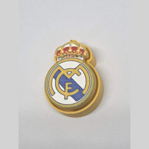 Clicker Real Madrid Antiestres Fidget Impreso 3d Clicker Real Madrid Antiestres Fidget Impreso 3d