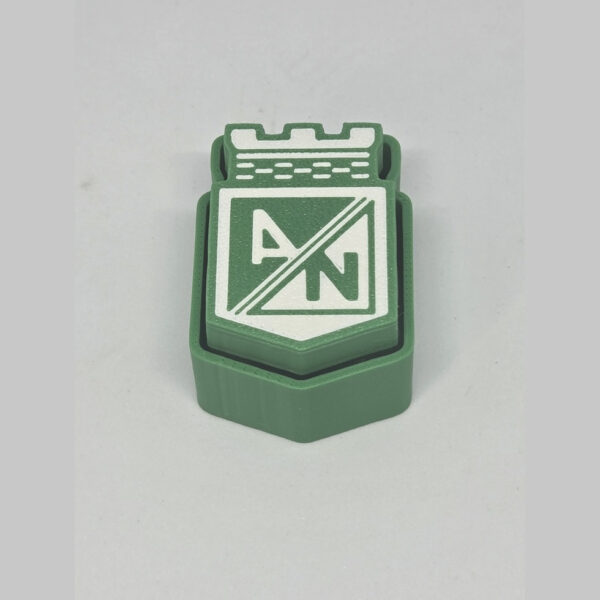 Clicker Atletico Nacional Antiestres Fidget Impreso 3d