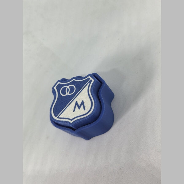 Clicker Millonarios Futbol Antiestres Fidget Impreso 3d Clicker Millonarios Futbol Antiestres Fidget Impreso 3d