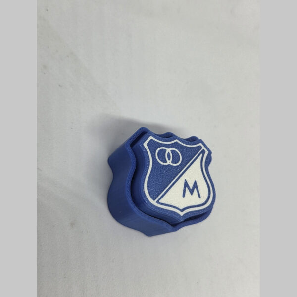 Clicker Millonarios Futbol Antiestres Fidget Impreso 3d Clicker Millonarios Futbol Antiestres Fidget Impreso 3d
