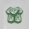 Clicker Atletico Nacional Antiestres Fidget Impreso 3d