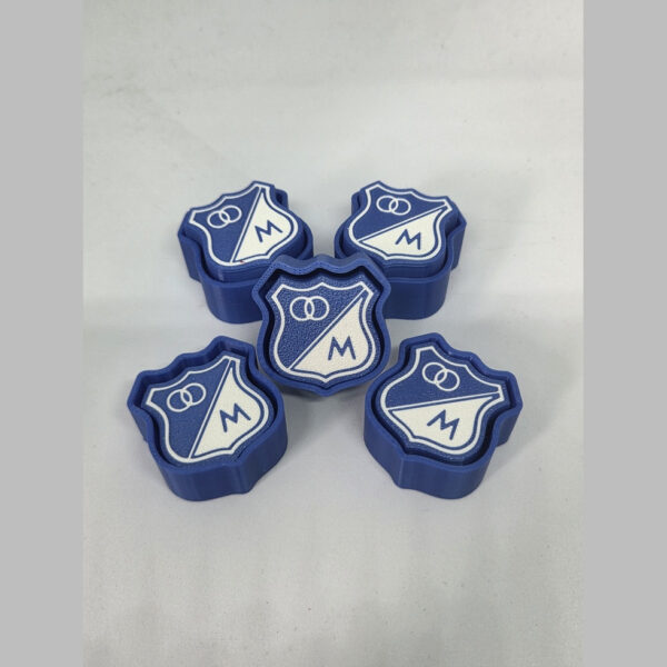 Clicker Millonarios Futbol Antiestres Fidget Impreso 3d Clicker Millonarios Futbol Antiestres Fidget Impreso 3d