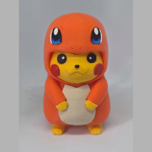Pikachu Disfraz Charmander Figura Pokemon Decoracion 3d