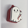 Clicker fantasma asesino de Halloween antiestres fidget llavero impreso en 3D - ModelIQ 3D