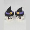 Clicker fantasma brujo con sombrero de bruja de Halloween antiestres fidget impreso en 3D - ModelIQ 3D Clicker fantasma brujo con sombrero de bruja de Halloween antiestres fidget impreso en 3D - ModelIQ 3D