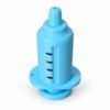 Clicker jeringa antiestres fidget vista frontal